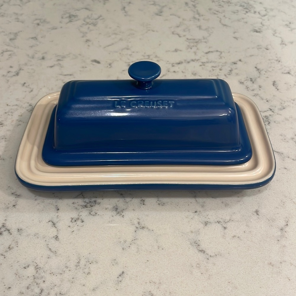 LE CREUSET BUTTER DISH